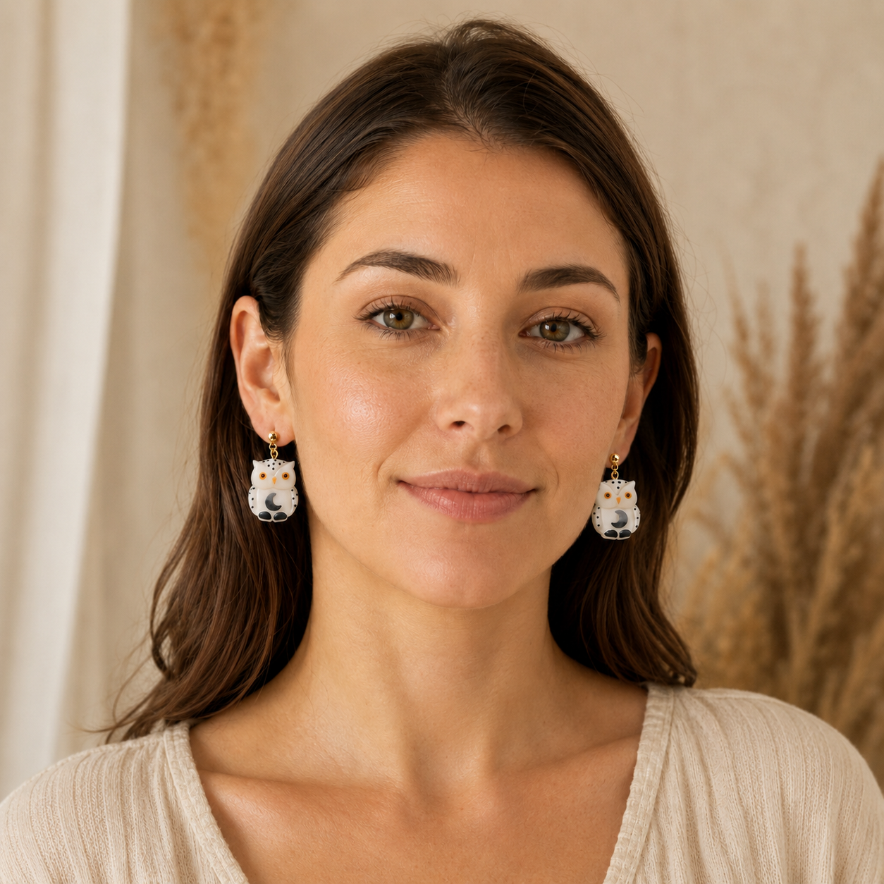 Pendientes Fantasy Owl Night