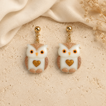 Pendientes Fantasy Owl Terra