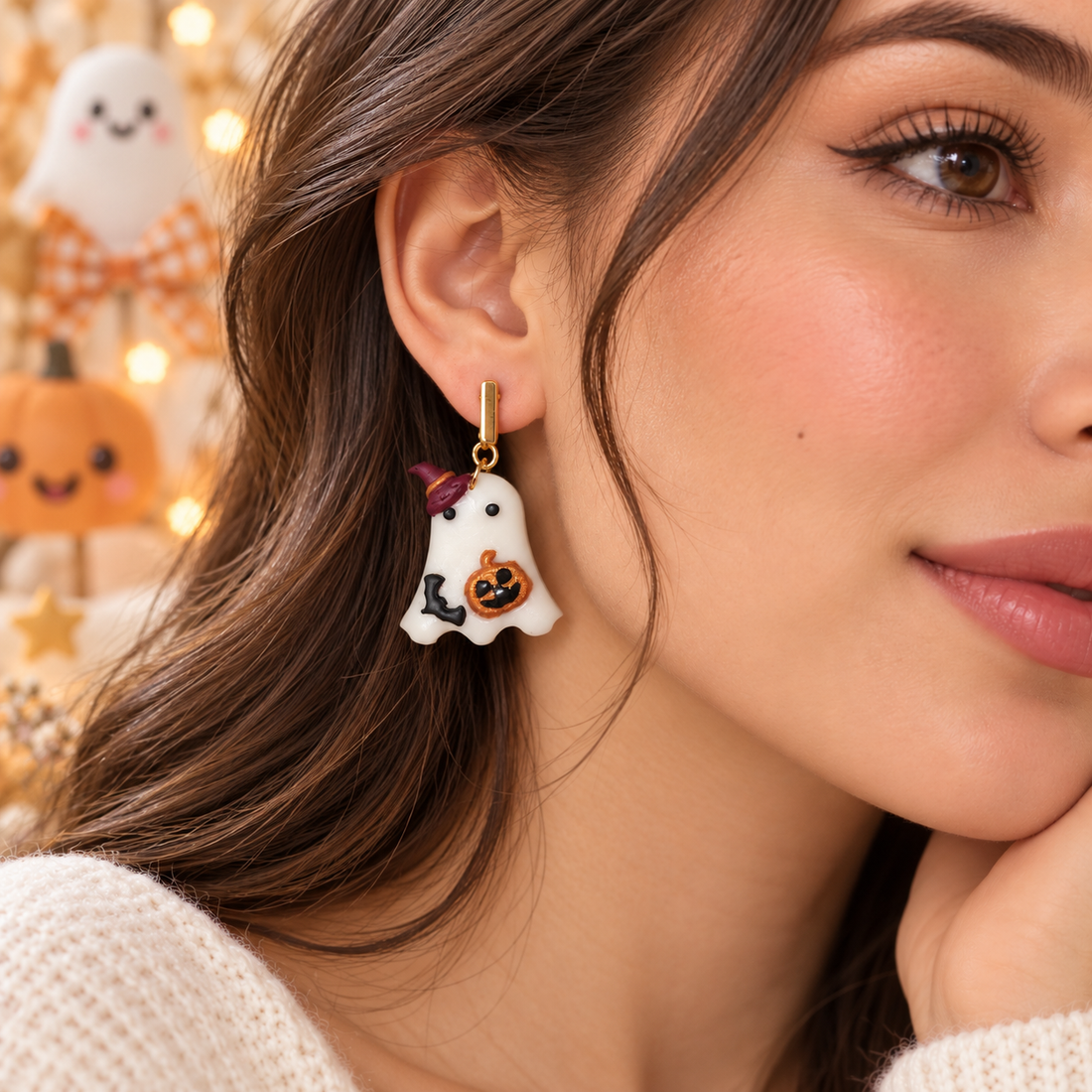 Pendientes Spooky Boo