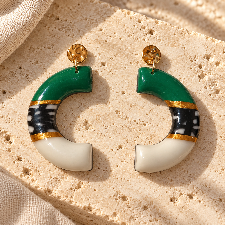 Pendientes Arcadia Emerald