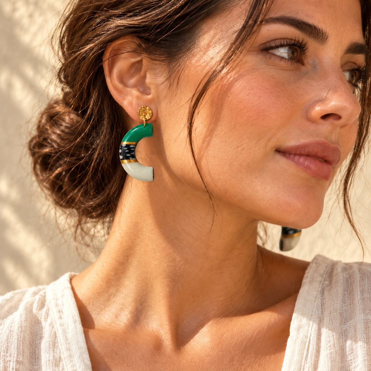 Pendientes Arcadia Emerald